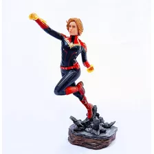 Estatua Capitã Marvel Estátua Escala 1/10 Action Figure 