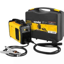 Inversor Solda Digital Eletrodo Tig120 Riv125 Bivolt Vonder Cor Amarelo Frequência 50/60hz 110v/220v