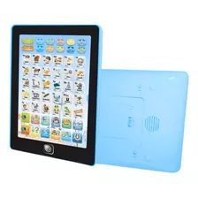 Tablet Infantil Didático Interativo Bilingue Cor Azul