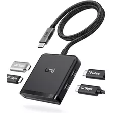 Concentrador Usb C, Divisor Usb C Uni De 4 Puertos, Adaptado