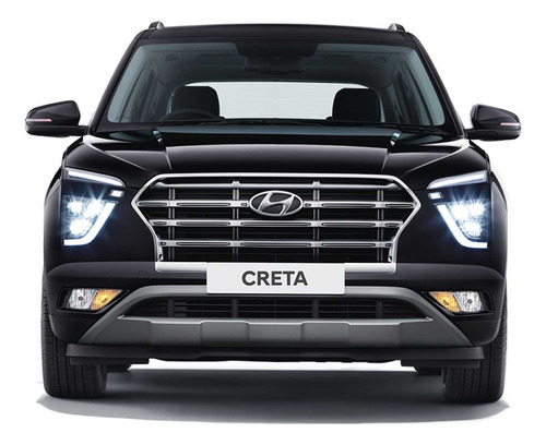 Hyundai Creta Parrilla Cromada 2020 2021 2022 Original  Foto 5