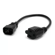 Cable De 30cm De Alimentación Iec 320 En 60320 C14 A Nema