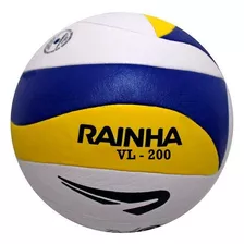 Bola De Volei Rainha Vl-200 Amarelo E Azul