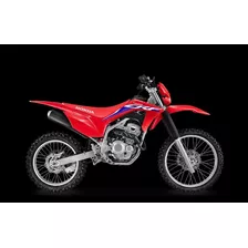 Moto Honda Crf 250f Vermelha 2024 2024 0km