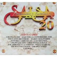 Salsa Coleccion Estelar 20 2 Cd´s + Dvd Nuevo Y Sellado