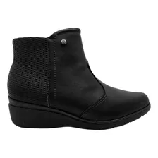 Bota Piccadilly Maxi Anabela Cano Curto Elástico Calce Fácil