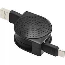 Cable Usb C Retractil, Cable Cooya Tipo C Cable Usb 3.3ft C