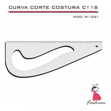 Curva Corte Costura Modelagem C11s 1031 Regua Acrílico Fenix