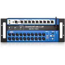 Consola Digital Soundcraft Ui24r 8 Auxiliares 24 Canales