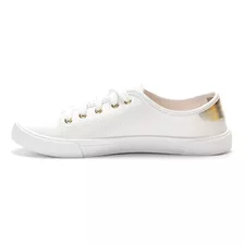 Zapatilla Urbana Blanca De Mujer Moleca