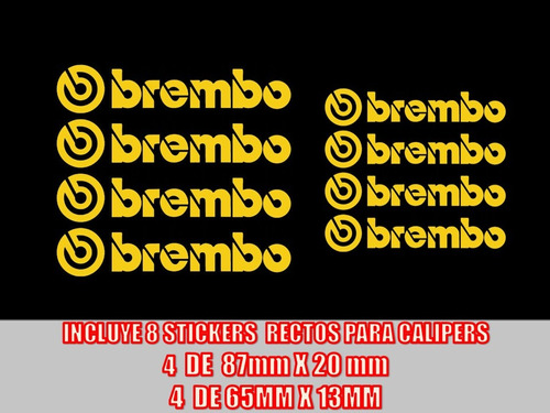 Stickers Calcomanias Para Calipers Brembo Tuning Accesorios Foto 7