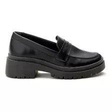 Mocassim Feminino Tratorado Plataforma Sapato Estilo Shoes