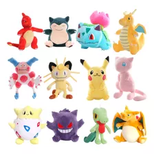 Muñecos Peluche De Pokémon Varios 26cm. X Unidad