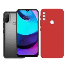 Estuche Funda Case Protector De Silicona Para Motorola E20