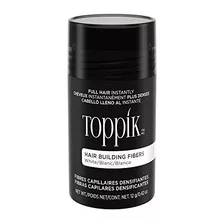 Fibras Capilares Toppik, Blancas, Relleno Fino De 12 G