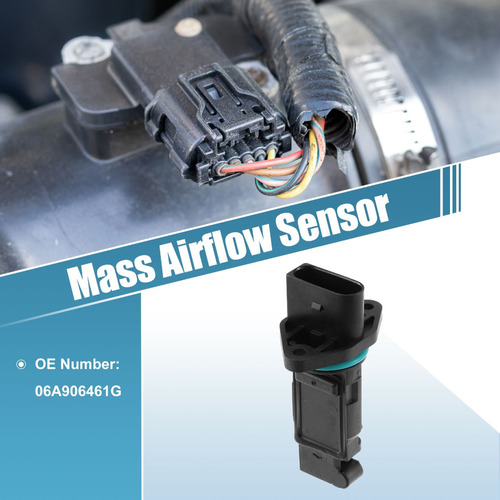 Sensor Maf Flujo Aire Para Vw Beetle Golf Jetta Toureg Ms Foto 2