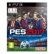 Pes 2017 Pro Evolution Soccer 2017 ~ Videojuego Ps3 Español