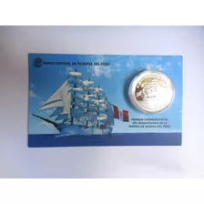Moneda Plata Bicentenario De La Marina De Guerra Perú 2021