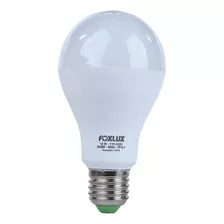 Lampada Led Bulbo A60 15w E27 6500k Branca Bivolt Foxlux