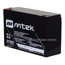 Bateria Mtek 6v - 12ah