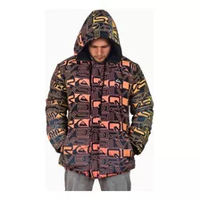 Jaqueta Quiksilver Puffer World Block Original