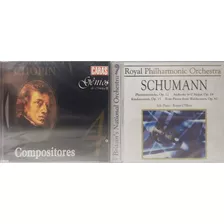 Chopin Caras Gênios Da Música -vol.4 +schumann, Robert 2cds