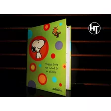 Peanuts, Snoopy, Album De Fotos, 50 Paginas, Original Oficia