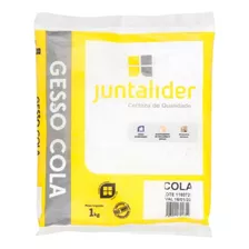 Gesso Cola 1kg Branco Juntalider - Reparos Promoção