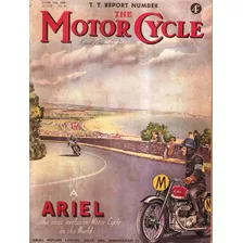 Revista Motor Cycle - Anos 40 - Motocicletas - Importada