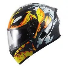 Kypara Casco Modular De Doble Visera Abatible Para Motocicle