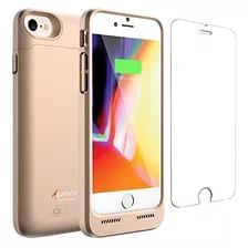 Carcasa De Batería Para iPhone 8 Qi Cargador Inalámbrico Com