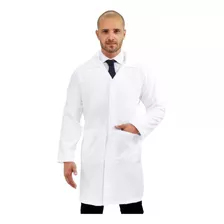 Jaleco Masculino Branco Slim Médico,enfermeiro,dentista
