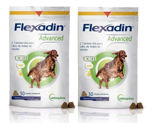 Combo 2 Flexadin Advanced 30 Tabs Vetoquinol