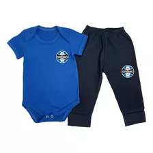 Conjunto Body + Mijão Vira Pé Confortável Grêmio 