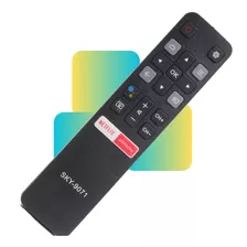 Controle Remoto Compatível Tv Tcl Smart Netflix Globoplay