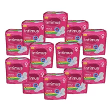 Absorvente Feminino Intimus Tripla Proteção C/abas Kit C/96