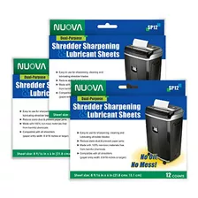 Nuova Shredder Afilado & Lubricantes Hojas - 36 Counts (12 X