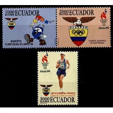 Juegos Olímpicos Atlanta '96 - Ecuador - Serie Mint