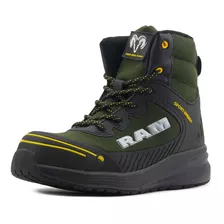 Bota Industrial Ram Casquillo De Uso Rudo Caballero 25-28.5