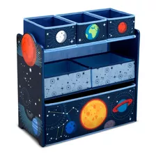 Juguetero Organizador Infantil Espacio Planetas