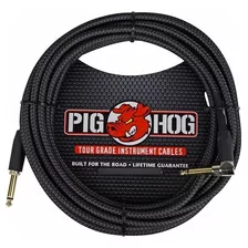 Pig Hog Pch20bkr Cable Para Guitarra O Bajo 6 Metros Angular