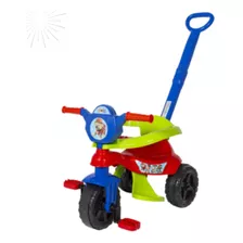 Triciclo Bebe Infantil Haste E Pedal Passeio Motinha Kendy