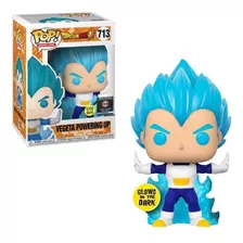 Funko Pop Vegeta 713 Powering Up Gitd Exclusive !!!