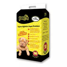 Tapete Higiênico Cães Cachorro Slim Pet Fit 60x60 C/30 Uni