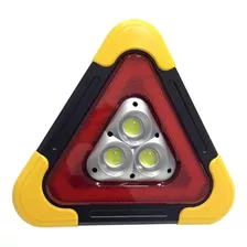 Triangulo De Emergencia Led Recargable Portatil Solar Pro Xl