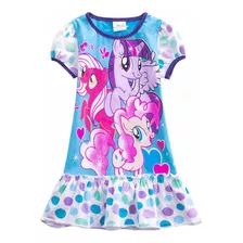 Vestido Niña Importado My Little Pony 100% Algodón