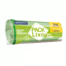 Saco Para Lixo Verde 50l Pack Lixo Bio Bags 30 Unidades