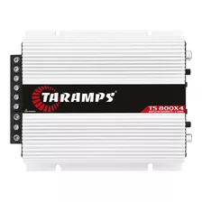 Amplificador Modulo 800w Rms Taramps Ts 800x4 4 Canais 2ohms