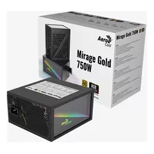 Fuente De Poder Aerocool Mirage 750w 80 Plus Gold