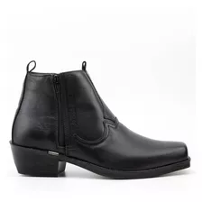 Bota New Country Couro Ferracini 8907 Preto